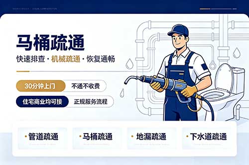 迁安马桶疏通