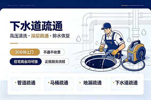 迁安下水道疏通