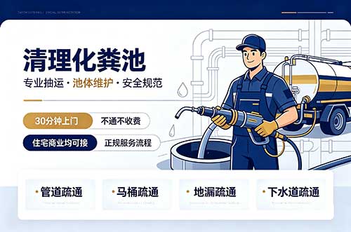 迁安清理化粪池